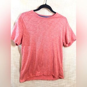 Nickel & Iron pink T-shirt.